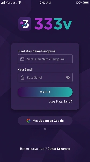 Panduan Masuk Akun 333v untuk Pengguna Android
